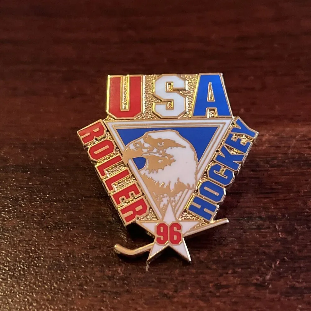 1996 Atlanta Olympic Summer‎ Games Team USA Roller Hockey Event Lapel Pin